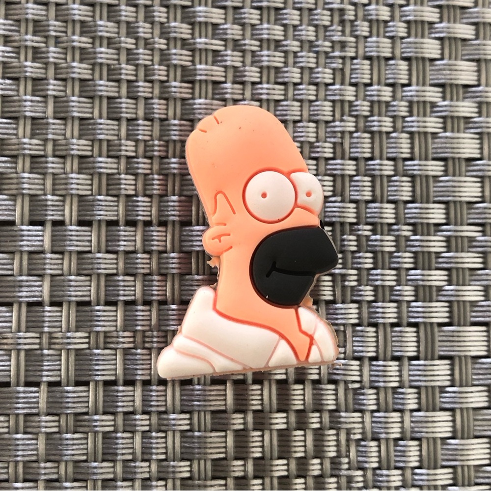 5/$10 Homer Simpson crocs shoe charm/jibbitz